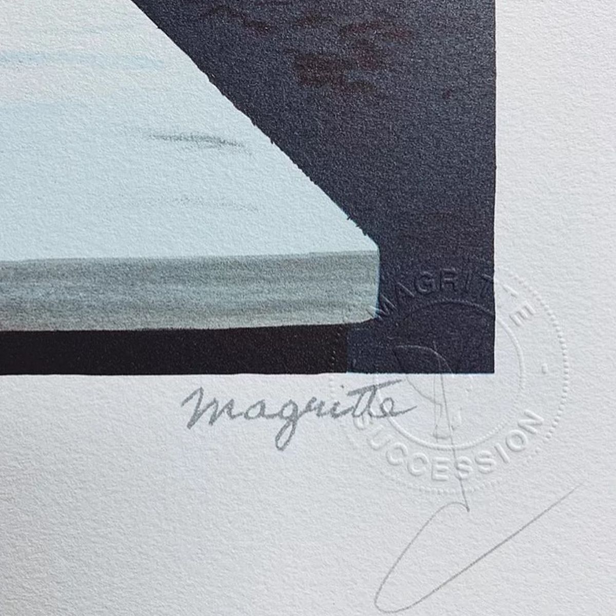 René MAGRITTE (1898-1967) - Un peu de l'âme des bandits MM (A little of the outlaws' souls). – Image 2