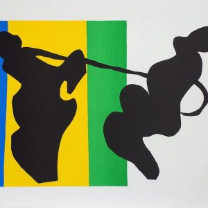 Henri MATISSE (1869-1954) -  Le Cow-boy (planche XIV de "Jazz"), 1947.