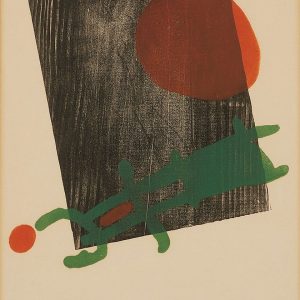 Joan MIRO (1893-1983) - A toute épreuve, 1958.