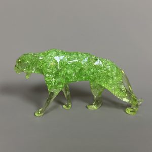 Richard ORLINSKI (Né en 1966)   Panther Bubble Green Edition.