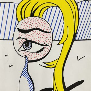 Roy LICHTENSTEIN (1923-1997) D'APRES. « A Crying Ponytail ».