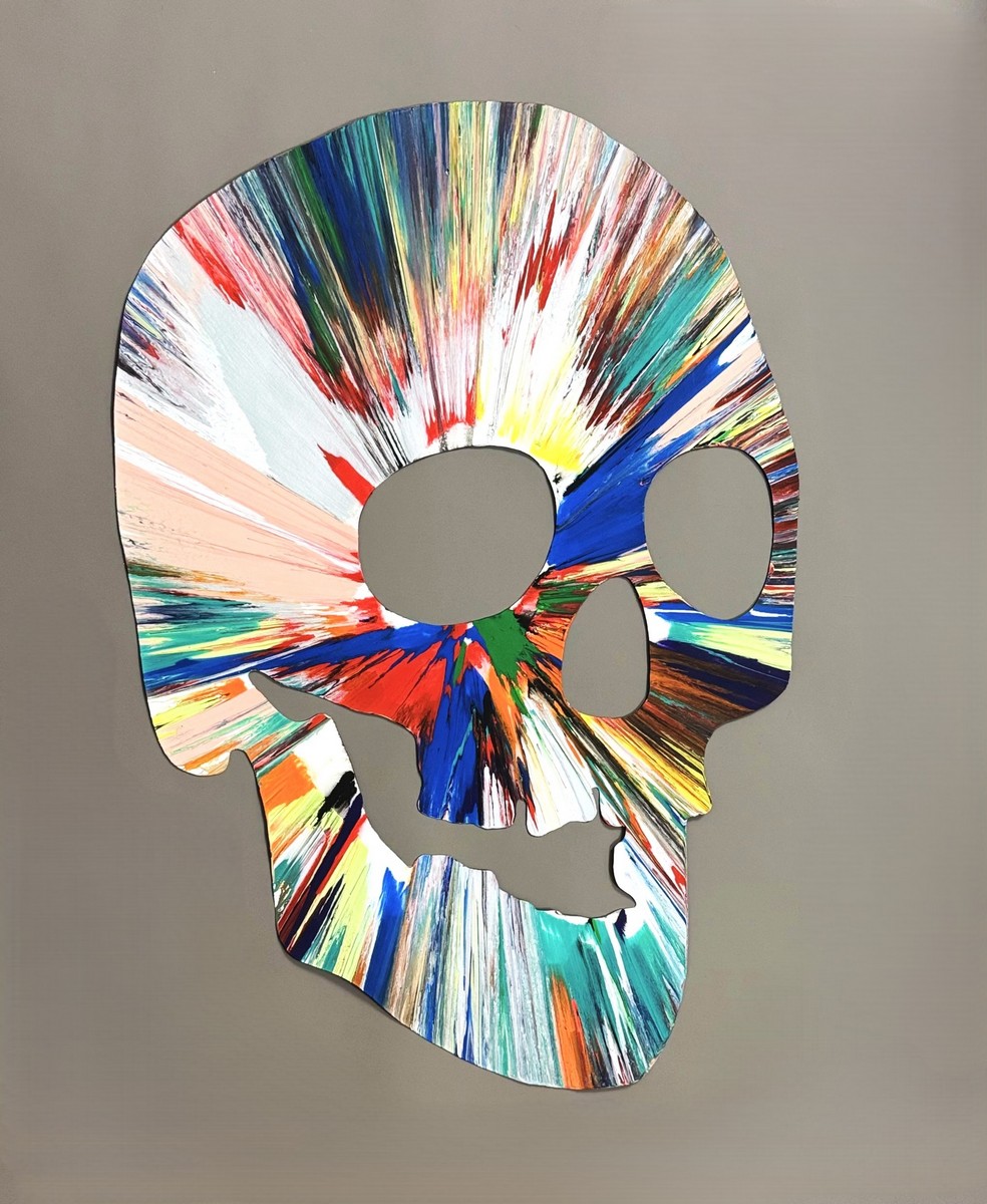 Damien HIRST (Né en 1965) « Skull ».