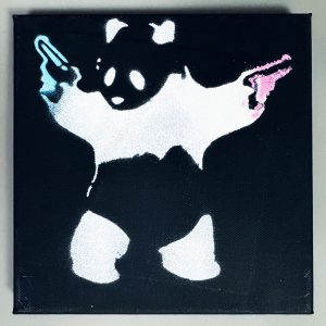 BANKSY (Né en 1974) d’après. « Panda ». 2015.