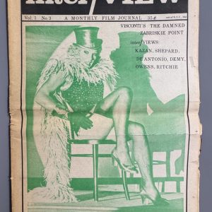 Magazine INTERVIEW 1969. Magazine créé par Andy WARHOL en 1969.Supplément Volume 1 – N°3 et Volume 1-N°4.Rares exemplaires.  En l’état (Quelques déchirures)