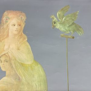 Léonor FINI (1907-1996)  Jeunes filles au perroquet.