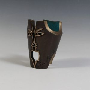 Jean COCTEAU (1889-1963)  « Couple sur bleu ».